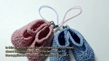 How To Make Cute Crocheted Charm Baby Booties - DIY Crafts Tutorial - Guidecentral