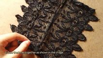 How To Make A Gothic Lace And Ribbon Hair Bow - DIY Style Tutorial - Guidecentral