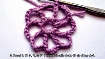 How To Make a Cute Floral Motif Crocheted - DIY Crafts Tutorial - Guidecentral