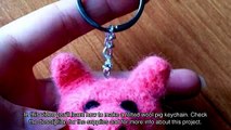 Make a Felted Wool Pig Keychain - DIY Style - Guidecentral