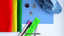 How To Make a Felt and Cardboard Traffic Light - DIY Crafts Tutorial - Guidecentral