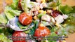 Make a Simple Greek Veggie Salad - DIY Food & Drinks - Guidecentral