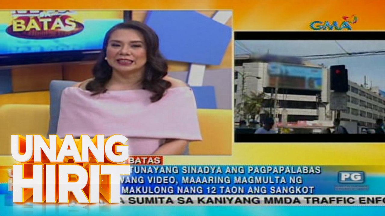 Unang Hirit: Kapuso sa Batas: Parusa sa Nagpalabas ng Malaswang Video sa Isang Electronic Billboard