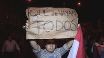 Ciudadanos peruanos se toman las calles para protestar contra la corrupción
