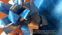 Create a Wrapping Paper Present Bow - DIY Crafts - Guidecentral