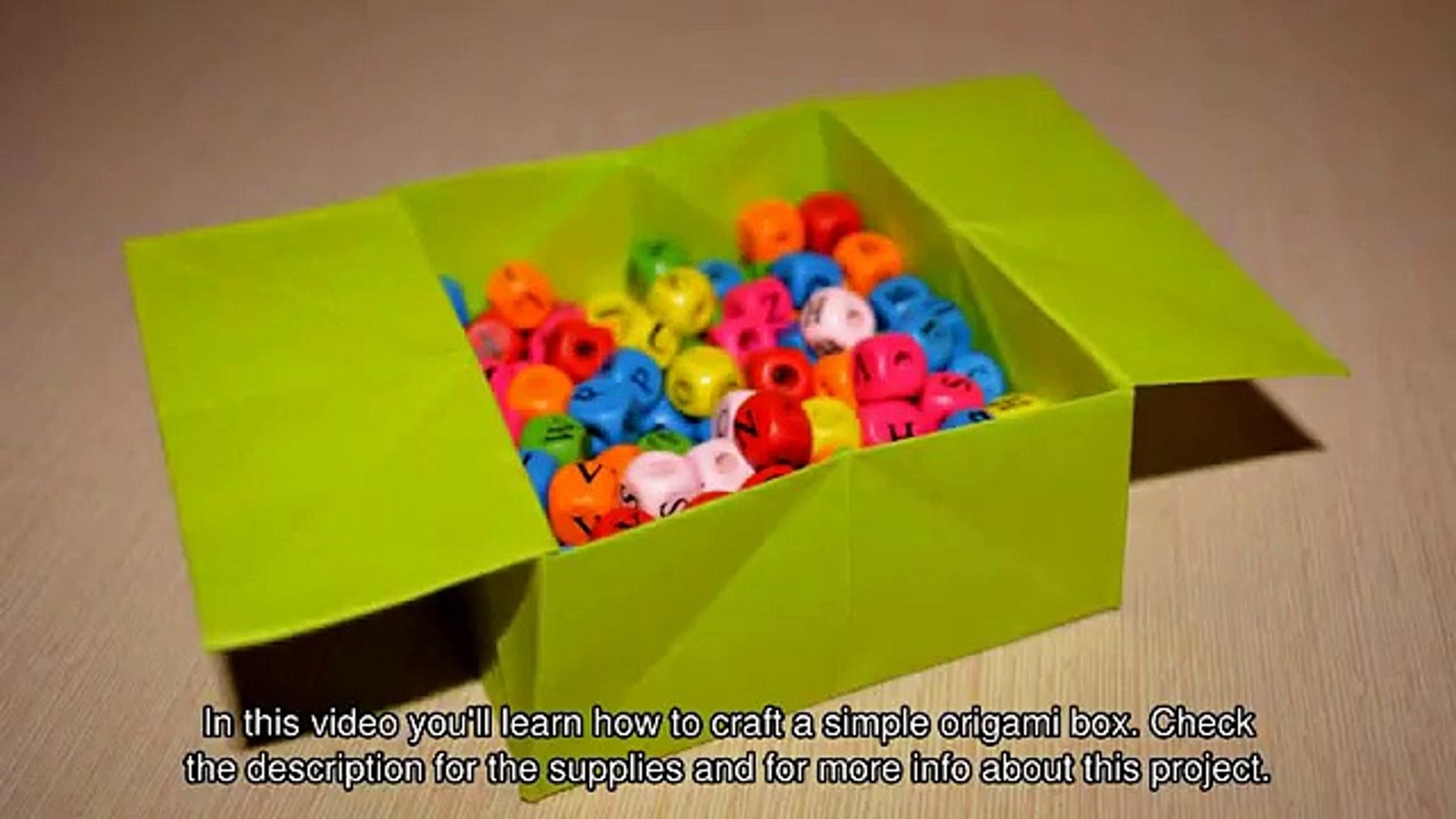 Craft A Simple Origami Box Diy Crafts Guidecentral