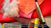 Make a Pretty Felt Letter O - DIY Crafts - Guidecentral