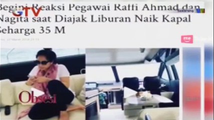 Video Raffi-Gigi Ajak Pegawainya Liburan Mewah