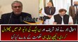 Ishaq Dar Speaking Against PMLN in Live Show