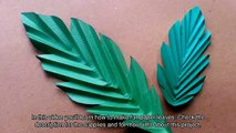 How To Make Fun Paper Leaves - DIY Crafts Tutorial - Guidecentral