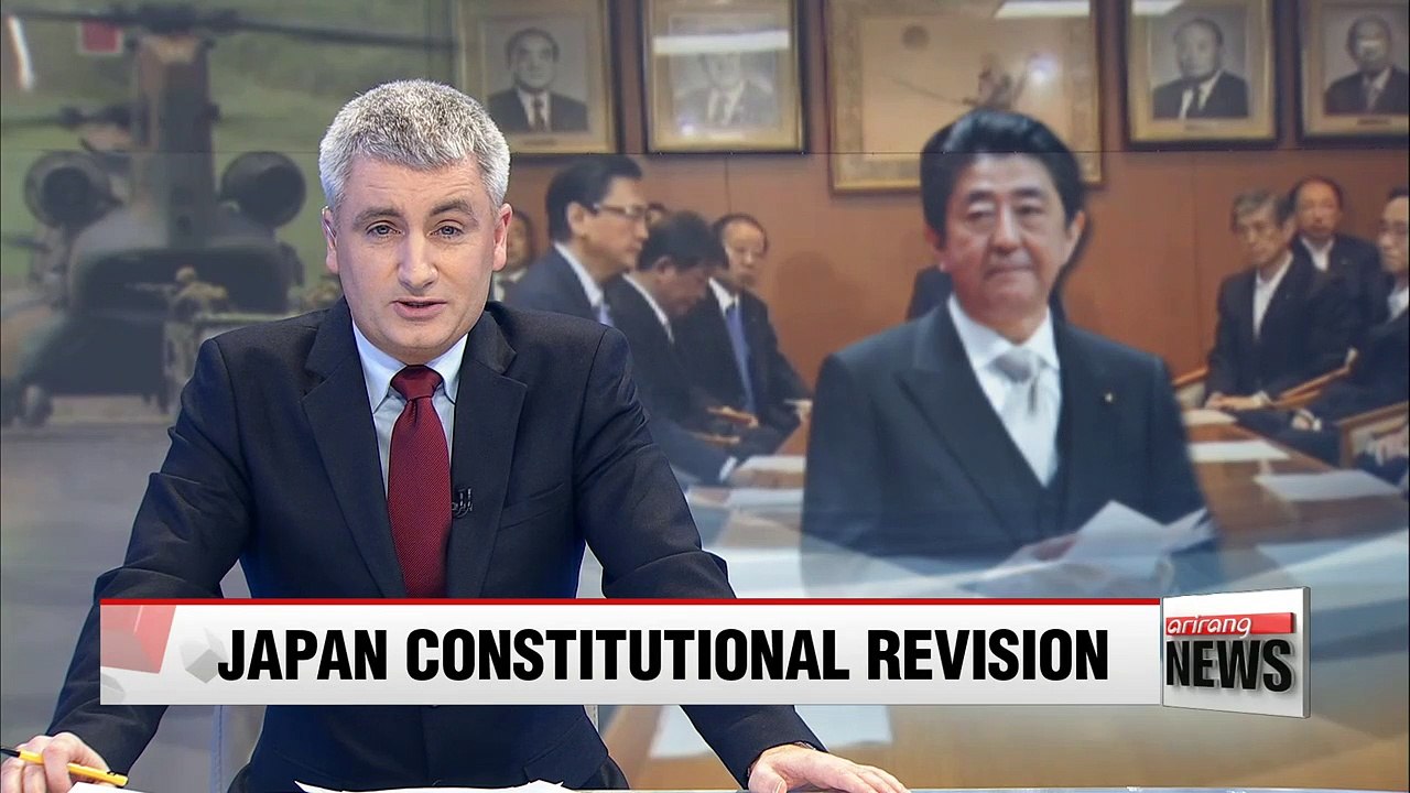 Japan's ruling LDP to push ahead with Abe's proposal to amend pacifist Constitution