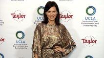 Perrey Reeves and Aaron Endress-Fox 2018 UCLA IoES Gala Blue Carpet
