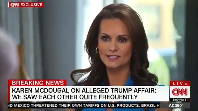 Une ancienne Playmate dit sur CNN avoir entretenu une relation pendant plusieurs mois avec Donald Trump