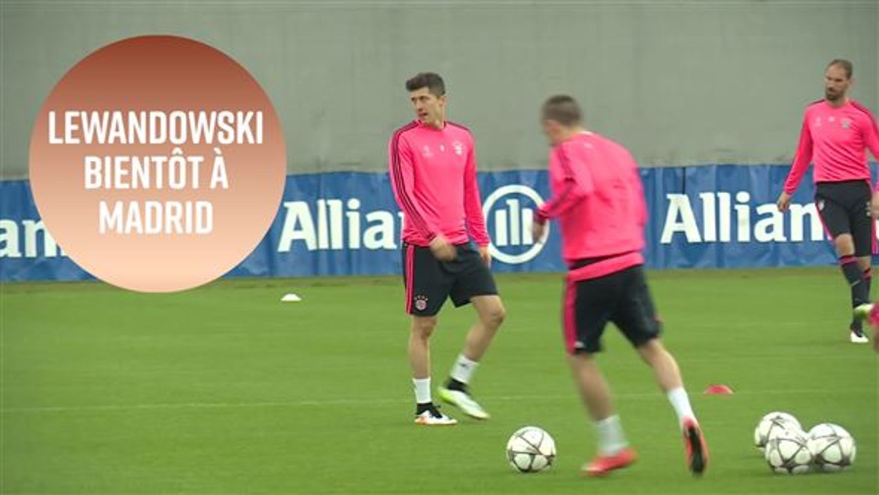 Madrid veut Lewandowski