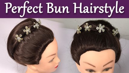 Hairstyle Tutorial: Perfect Bun hairstyle | ऐसे बनाएं परफेक्ट बन | Boldsky