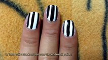 Create Simple Houndstooth Nail Art - DIY Beauty - Guidecentral