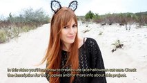 Create Cute Lace Halloween Cat Ears - DIY Style - Guidecentral