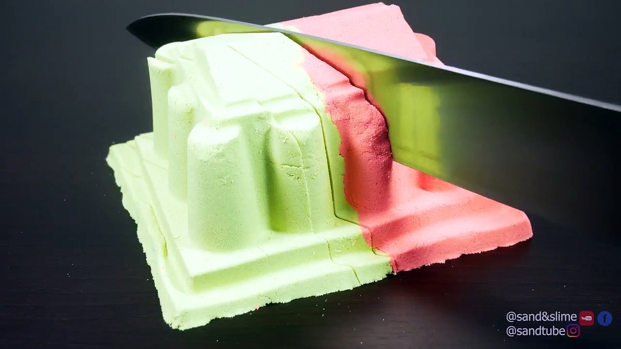 ASMR | Oddly Satisfying Video | Sand Cut That Triggers To Help You Sleep