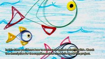 How To Make Cute Quilled Swimming Fish - DIY Crafts Tutorial - Guidecentral