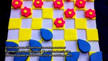Make a Summer Themed Clay Checker Board - DIY Crafts - Guidecentral