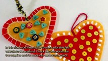 Make Adorable Felt Valentines Decorations - DIY Home - Guidecentral