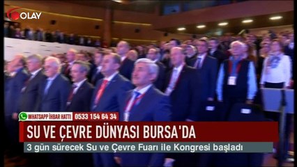 Su ve çevre dünyası Bursa'da