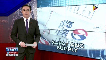 #SentroBalita: NFA, tiniyak na sapat ang supply ng bigas