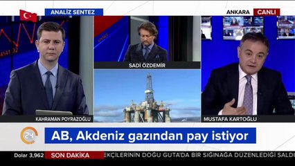Akdeniz'deki sondaj gerilimi büyüyor
