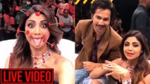Shilpa Shetty And Varun Dhawan LIVE INTERVIEW On The Sets Of Super Dancer Chapter 2