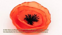 How To Make Beautiful Fabric Poppies - DIY Crafts Tutorial - Guidecentral