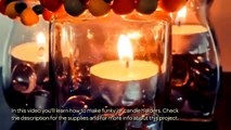 Make Funky Jar Candle Holders - Home - Guidecentral