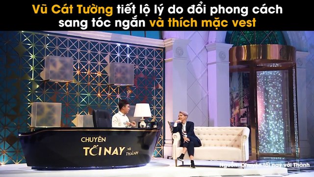 Vũ Cát Tường tiết lộ lý do đổi phong cách sang tóc ngắn và thích mặc vest