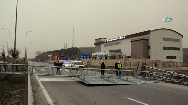 Lodos EDS direğini devirdi