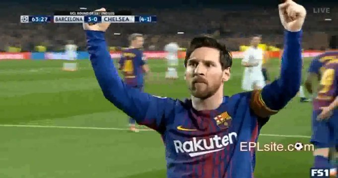 Barcelona vs Chelsea 3 - 0 - Gol The Lion Messi - UEFA Champions League 2018 HD