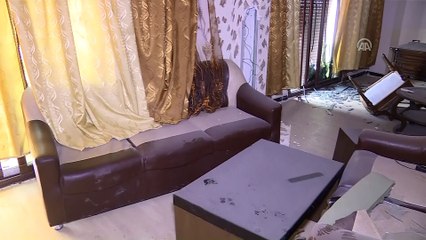 Mehmetçik Afrin'de terör örgütünün karargahını buldu