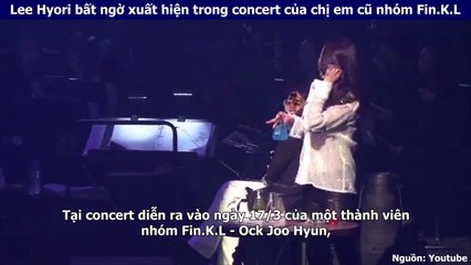 Lee Hyori bất ngờ xuất hiện trong concert của chị em cũ nhóm Fin.K.L