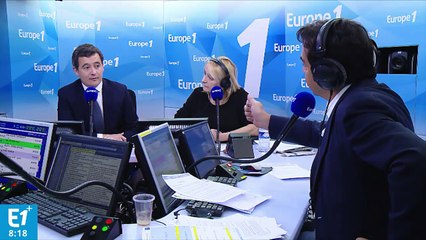 Manifestations : "Mélenchon fait un peu le coucou", estime Darmanin