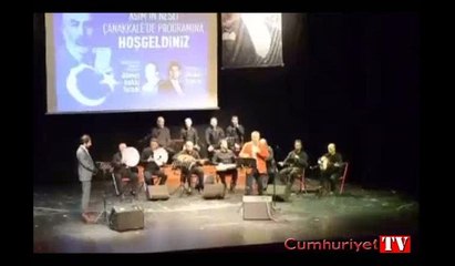 İstiklal Marşı ilahi gibi okundu