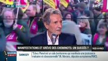 Brunet & Neumann : La grève des fonctionnaires et des cheminots est-elle une réussite ? - 23/03