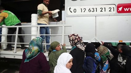 İHH'dan Afrin'deki halka sıcak yemek - AFRİN