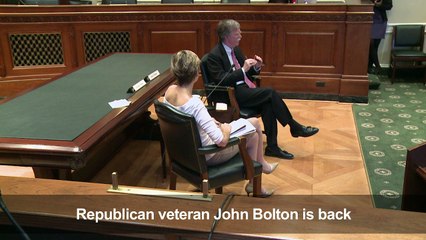 Trump names hawk Bolton as national security advisor