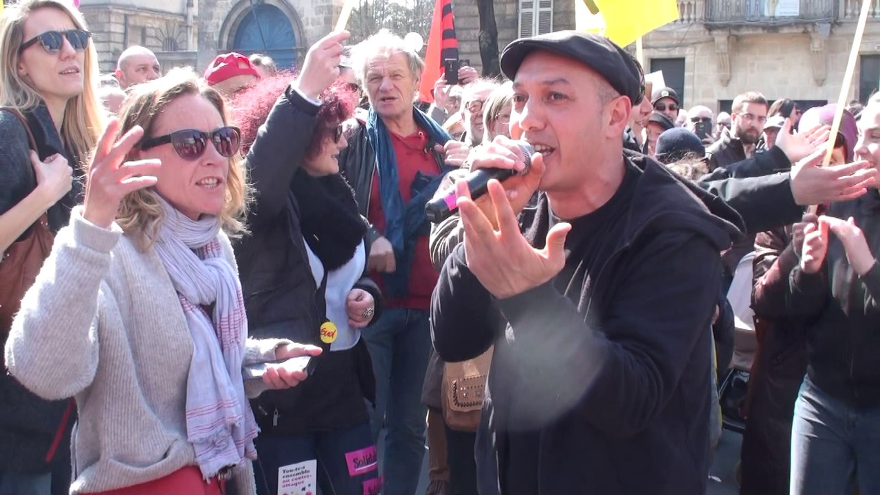 Manifestation 22 mars 2018 Bordeaux