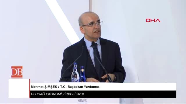 Bursa-Mehmet Şimşek Uludağ Ekonomi Zirvesi'nde Konuştu-2