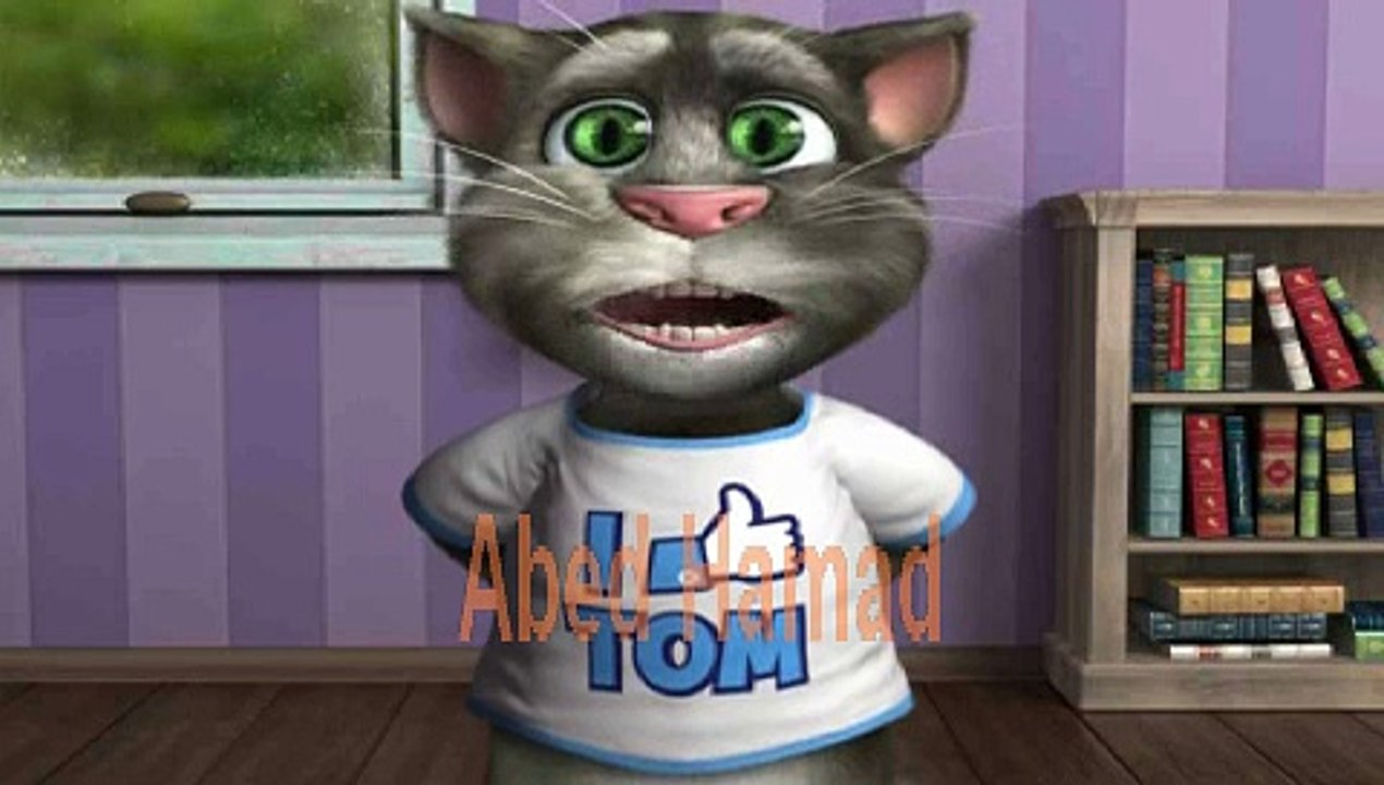 غمازه يسلم هالخد - رافت وسيم  قناة كراميش  يغنيها القط الناطق