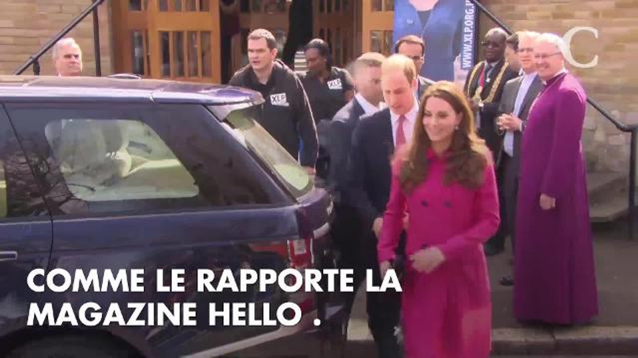 Enceinte, Kate Middleton est sur le point d'accoucher selon William