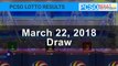 PCSO Lotto Results Today March 22, 2018 (6/49, 6/42, 6D, Swertres, STL & EZ2)