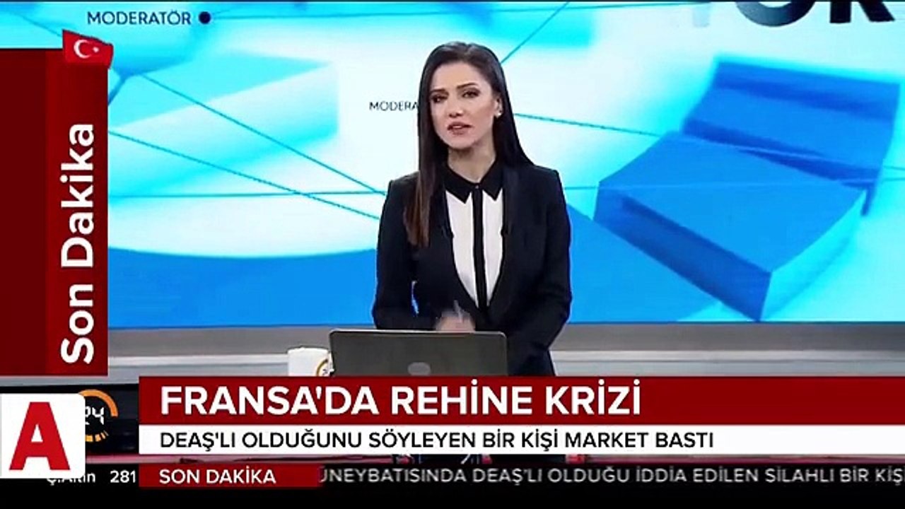 Fransa�da rehine krizi: Yaralılar var