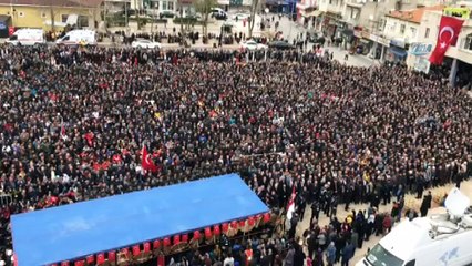 Burdur şehidini uğurluyor