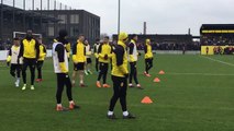 Así fue el entrenamiento de Usain Bolt con el Borussia Dortmund