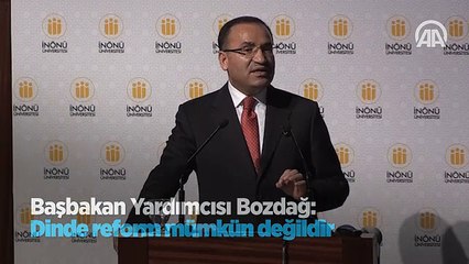 Bozdağ'dan din adamlarına çağrı